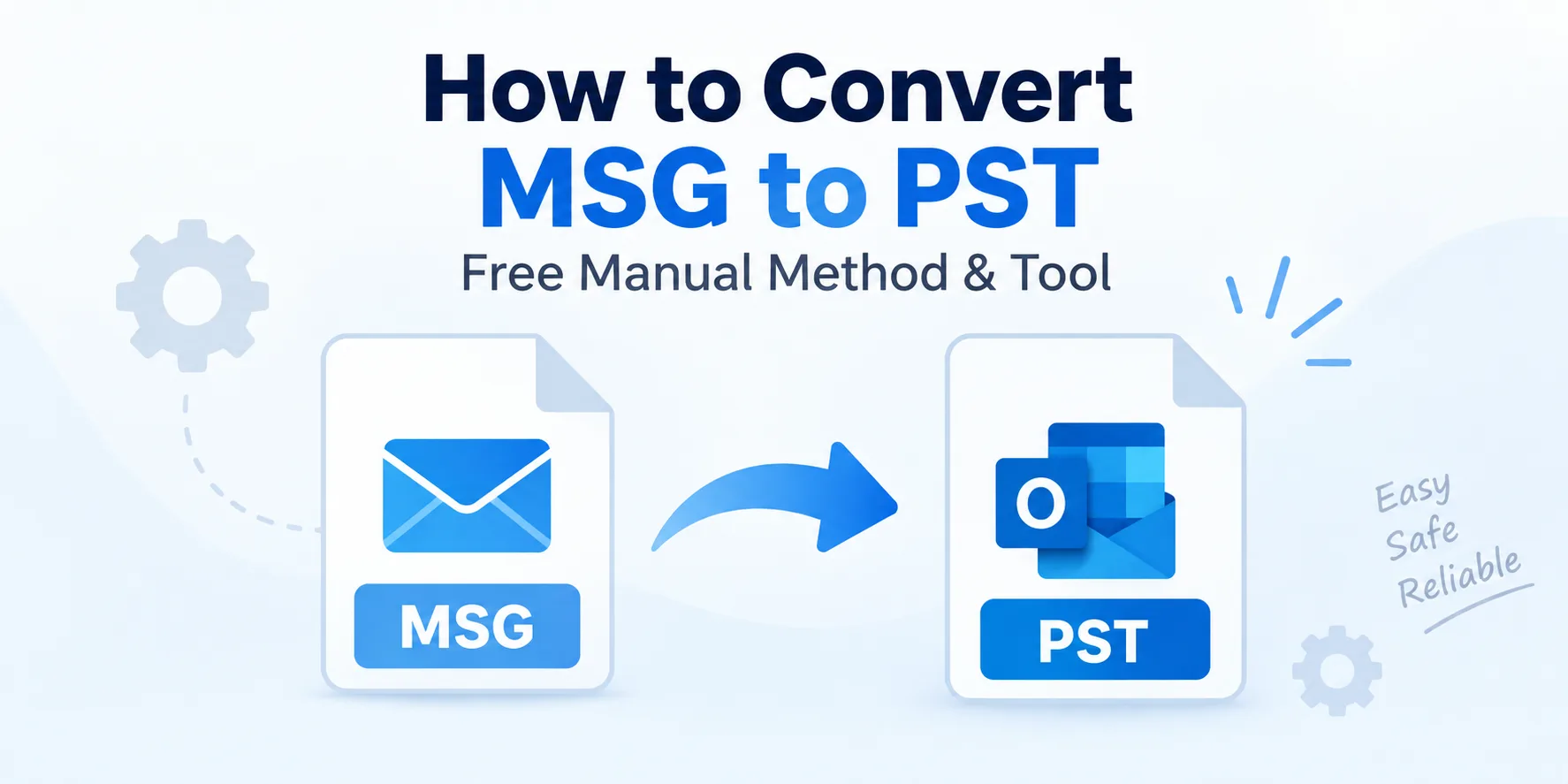 How to Convert MSG Files to PST on Windows & Mac