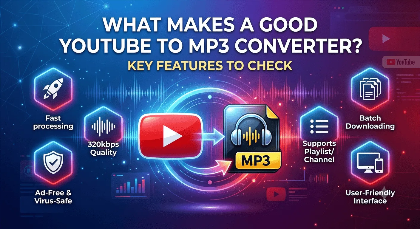 What Makes a Good YouTube to MP3 Converter?
